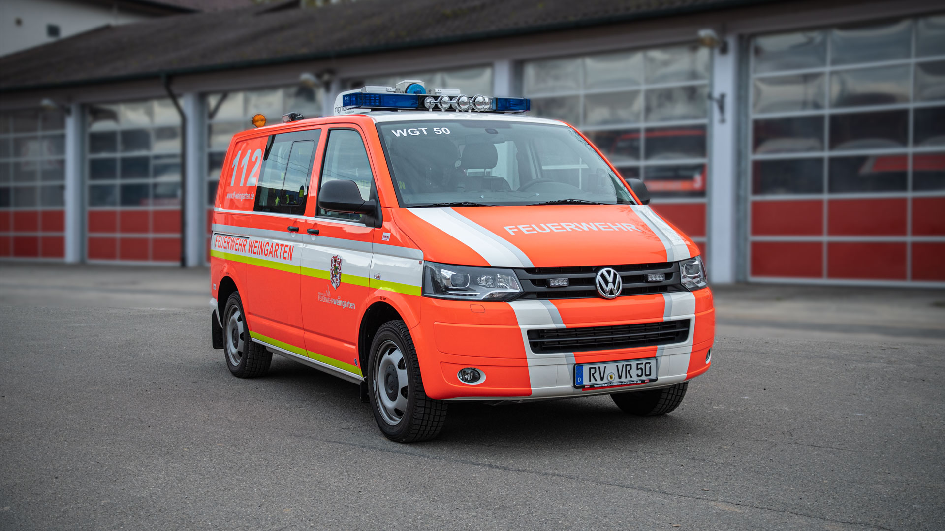 Vorausrüstwagen der Feuerwehr Weingarten