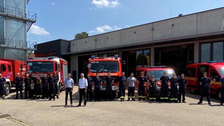 Einsatz im Katastrophengebiet