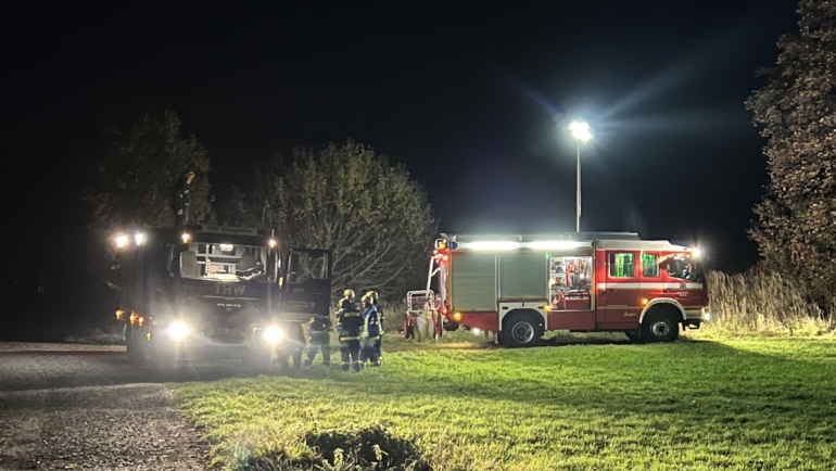 Übung: Großflächige Personensuche in Nessenreben