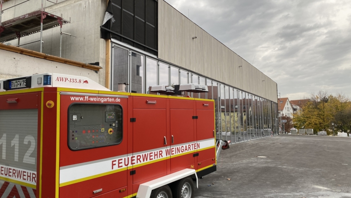 Feuerwehrhaus-Anbau geht voran (aktualisiert: 22.10.22)