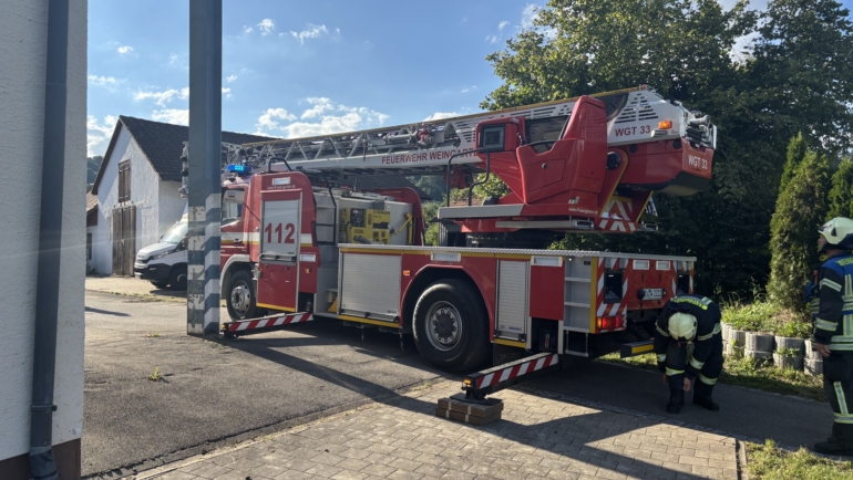 Brand Okonomiegebäude