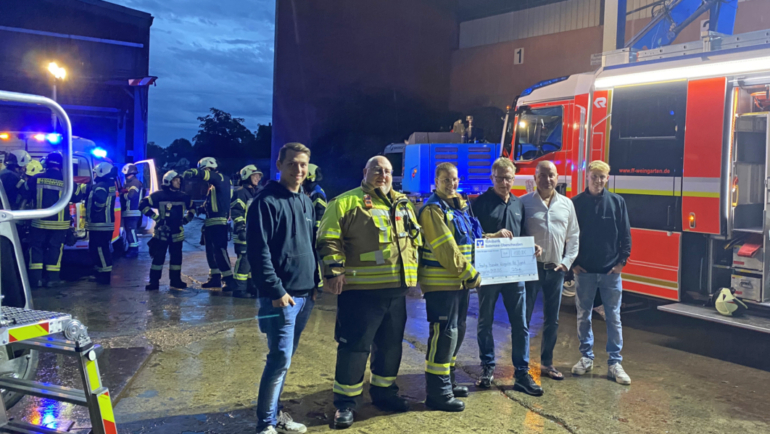 Große Unterstützung für unsere Jugendfeuerwehr!
