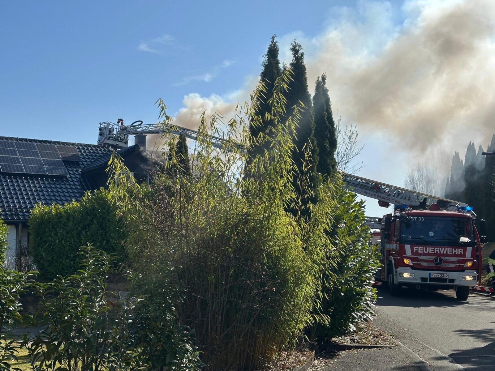 Dachstuhlbrand
