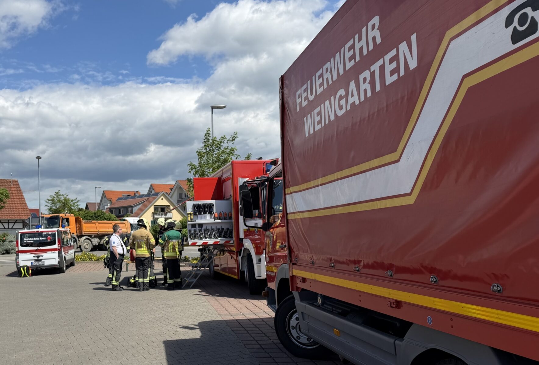 Brand Supermarkt